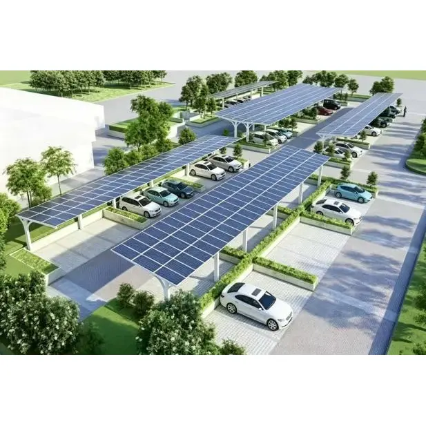Sistem Pemasangan Carport Solar